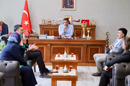 Uluslararası Lezzet Yolculuğu Yarışmacılarının Makam Ziyareti